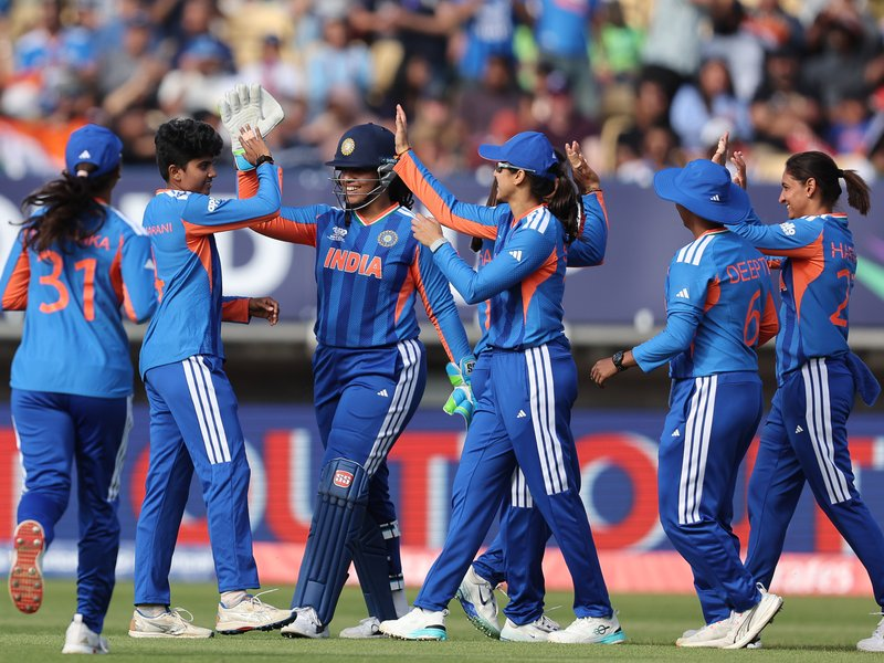 India vs Thailand मैच में थाईलैंड को 94 रन से हराने के बाद भारतीय महिला क्रिकेट टीम