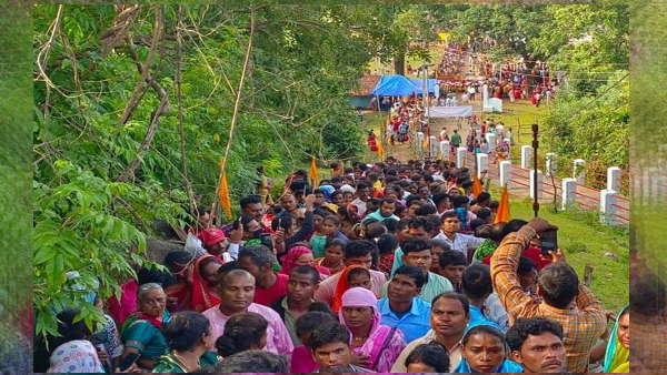 Maa Lingeshwari Darshan: साल में एक दिन खुलता है गुफा मंदिर, 50 हजार से ज्यादा श्रद्धालु पहुंचे