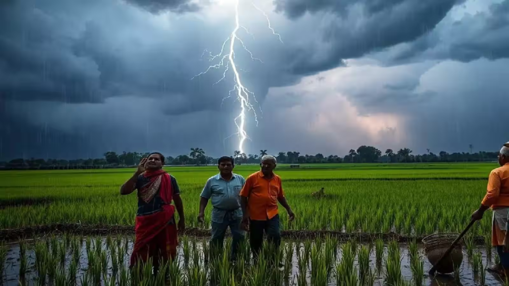 Bilaspur Lightning Strike: बिलासपुर में आकाशीय बिजली का कहर, 3 किसानों की मौत; खेत में काम के दौरान हादसा