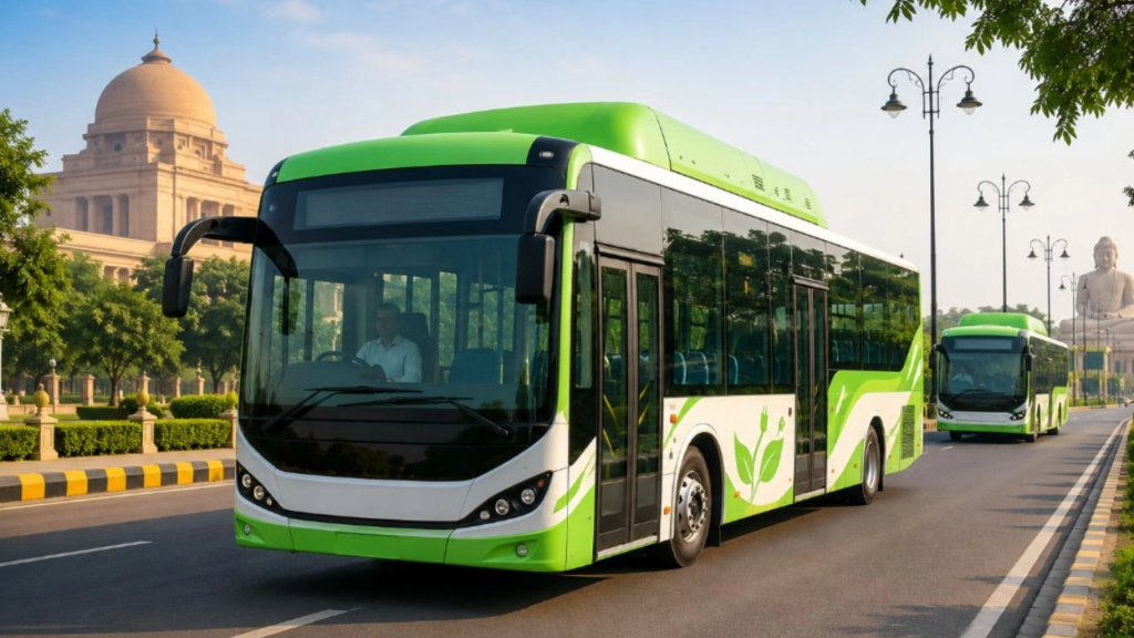 Chhattisgarh Electric Bus Service: छत्तीसगढ़ में इलेक्ट्रिक बसों की शुरुआत, 1 नवंबर से दुर्ग-भिलाई की सड़कों पर उतरेंगी 20 ई-बसें