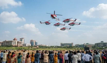 Chhattisgarh Rajyotsav 2026: आसमान में उड़ान भरेंगे 5 हेलीकॉप्टर, 2 नवंबर को दिखेगा भारतीय वायु सेना का पराक्रम